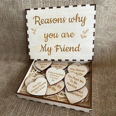 Reasons Why You Are My Friend" Friendship Gift