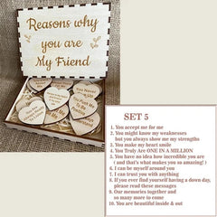 Reasons Why You Are My Friend" Friendship Gift