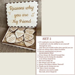 Reasons Why You Are My Friend" Friendship Gift